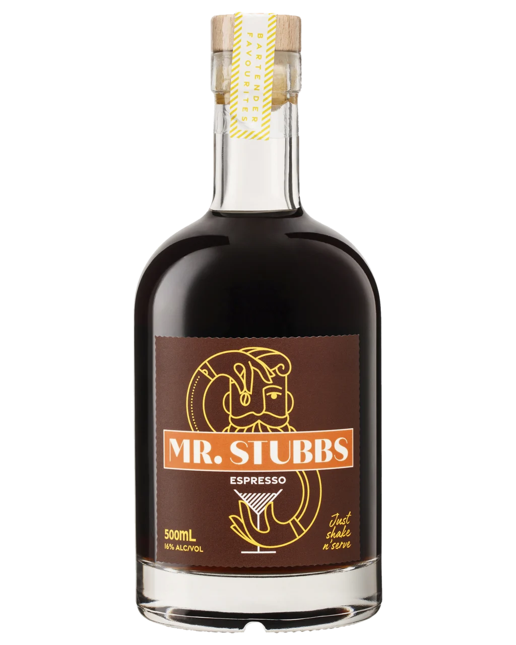 Mr Stubbs 'Espresso' Pre-made Espresso Martini 500ml
