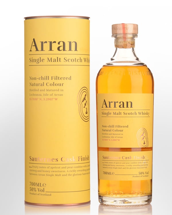 Arran Sauternes Finish Single Malt Scotch Whisky 700ml