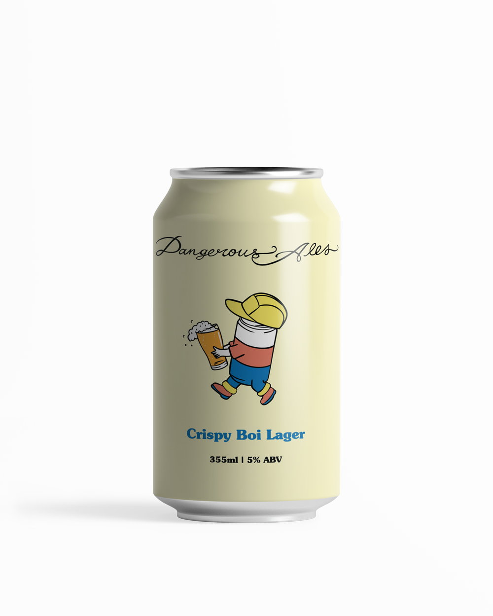 Dangerous Ales 'Crispy Boi Lager' Case 16