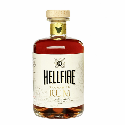 Hellfire Tasmanian Rum 500ml