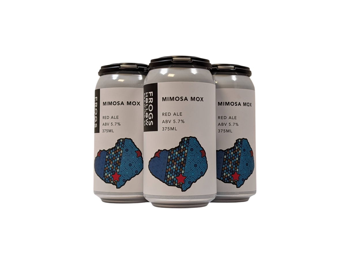 Frogs Hollow Brewing Co. 'Mimosa Mox Red Ale' 375ml Case 24