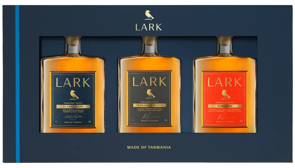 Lark Distillery 3x100ml Whisky Gift Pack