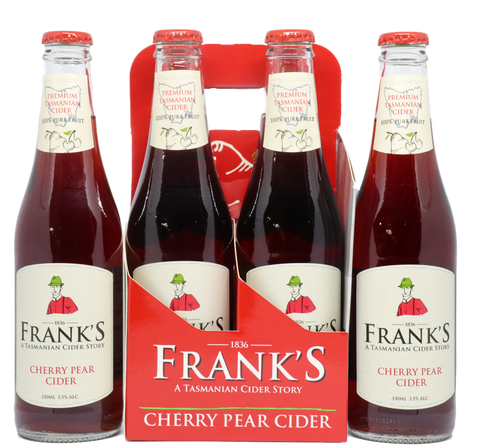 Franks Pear Cherry Cider 4Packs