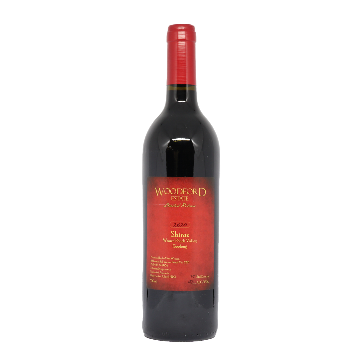 Woodford Shiraz Geelong 750ml