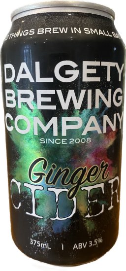 Dalgety Brewing Co. Ginger Cider 375ml Case 16