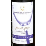 Lambert Vineyard Canberra Pinot Gris