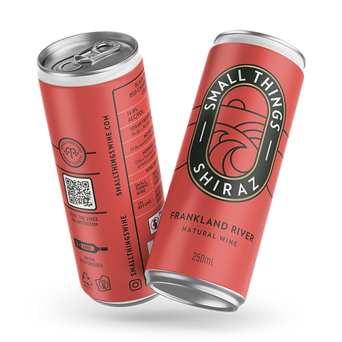 Small Things Franklin River Shiraz Case 16 Cans