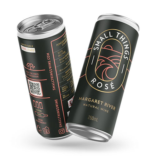 Small Things Margaret River Rose Case 16 Cans