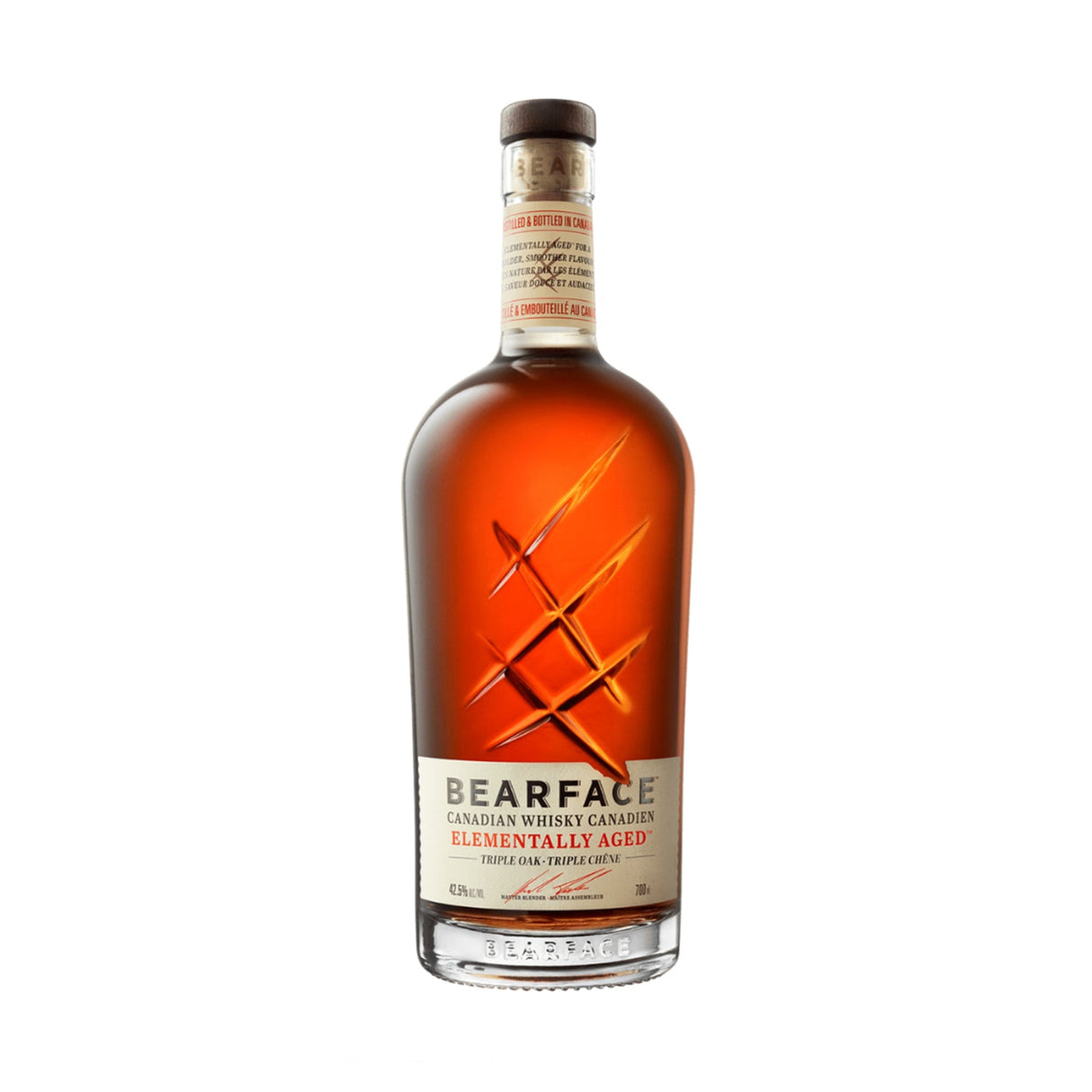 Bearface Canadian Triple Oak Whisky 700ml