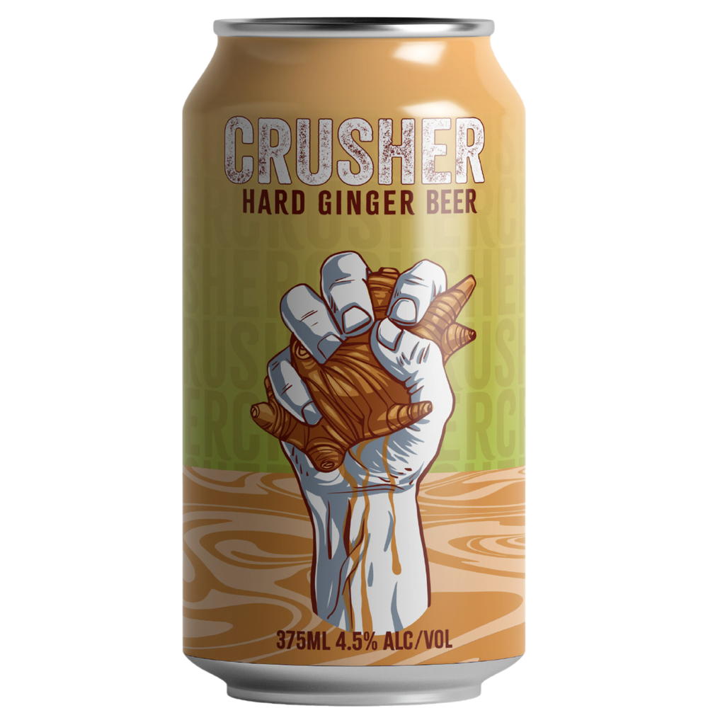 Dad and Dave's 'Crusher' Hard Ginger Beer 4pk