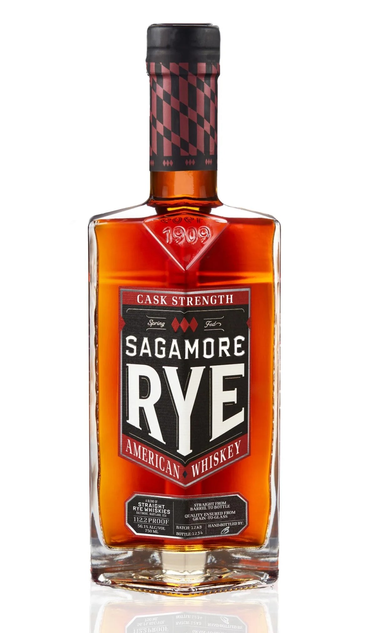 Sagamore Distillery 'Cask Strength' Rye Whiskey