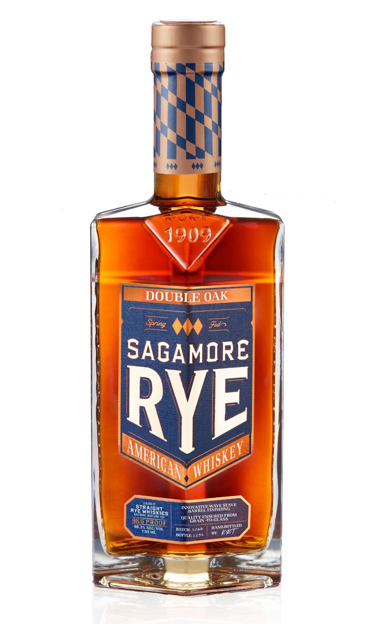 Sagamore Distillery 'Double Oak' Rye Whiskey