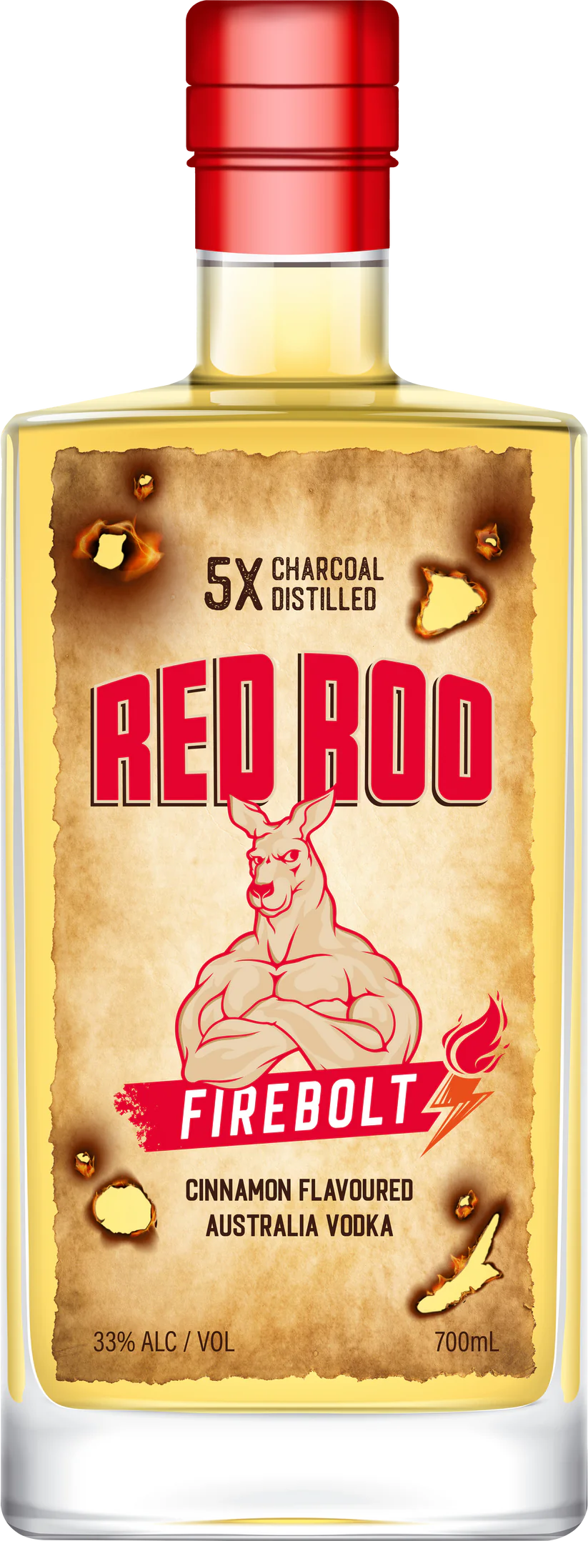 Red Roo Cinnamon Vodka 700ml