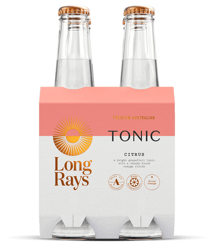 Long Rays 'Citrus Blood Orange & Grapefruit Tonic' 4pk