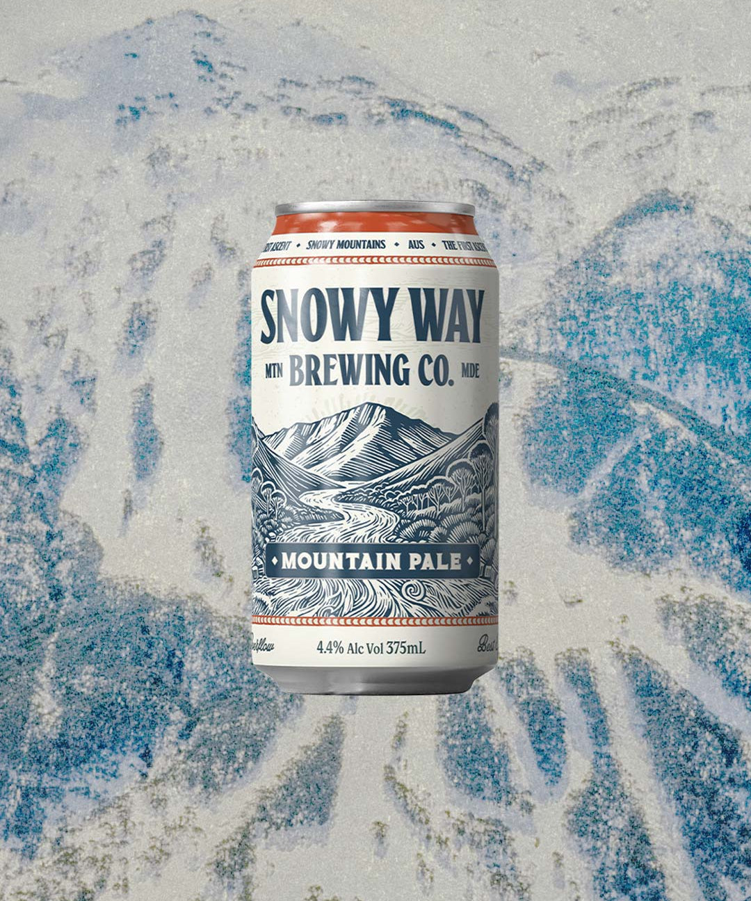 Snowy Way Brewing Co. Mountain Pale Case 16pk