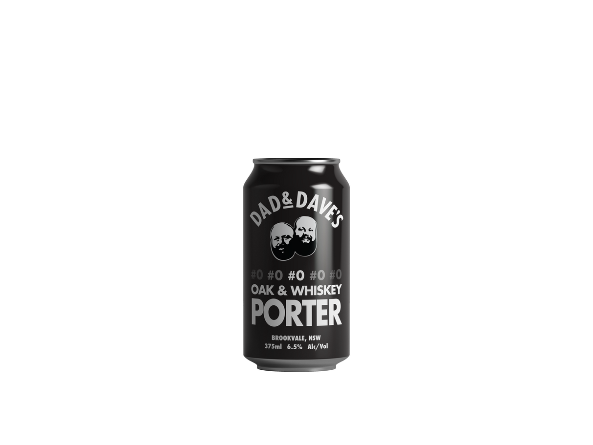 Dad and Dave's Oak & Whisky Porter 375ml 4pk