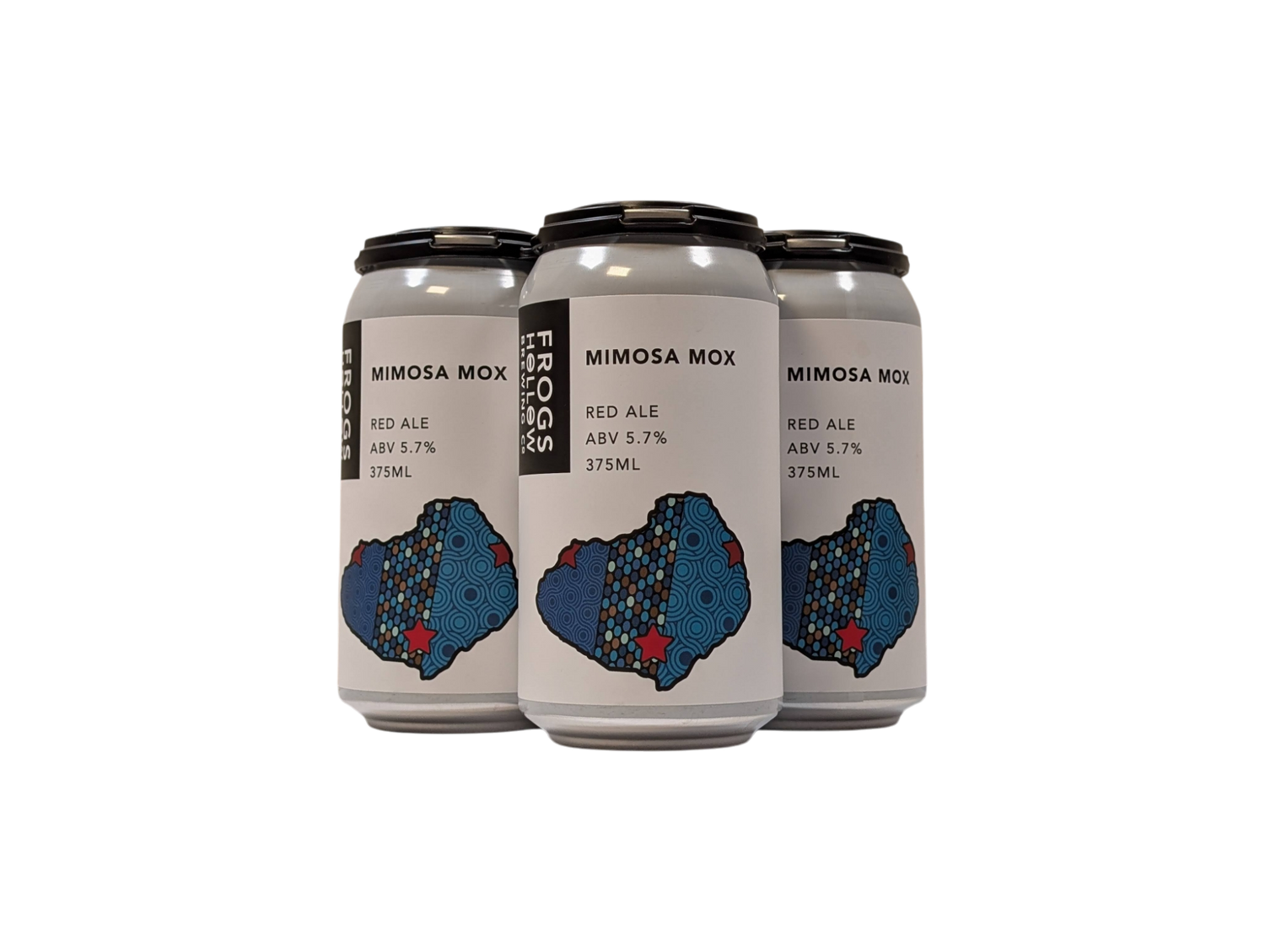 Frogs Hollow Brewing Co. 'Mimosa Mox Red Ale' 375ml Case 24 Frogs Hollow Brewing Co. 'Mimosa Mox Red Ale' 375ml Case 24
