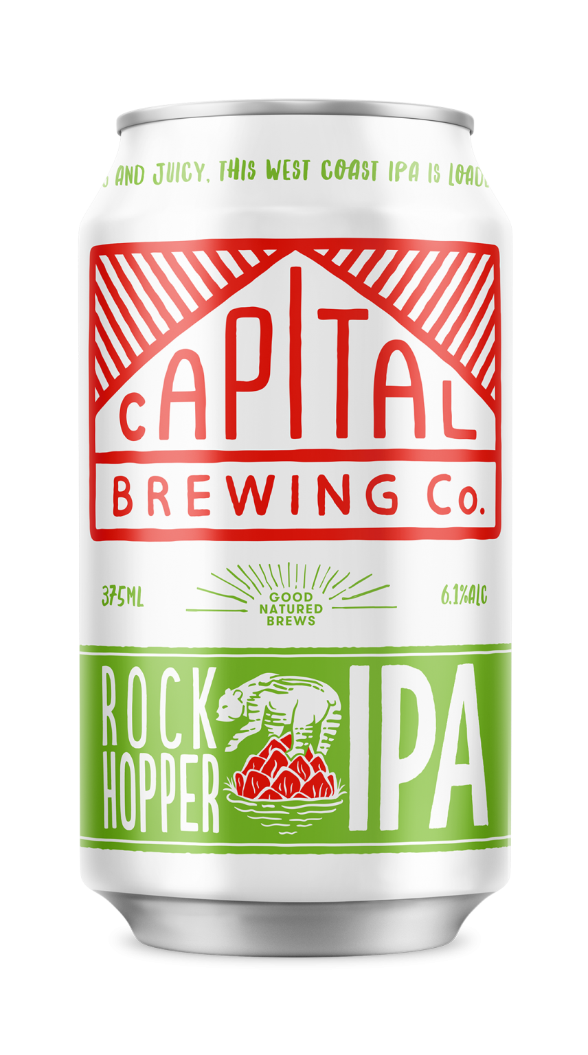 Capital Brewing Co. Rock hopper IPA Case 16