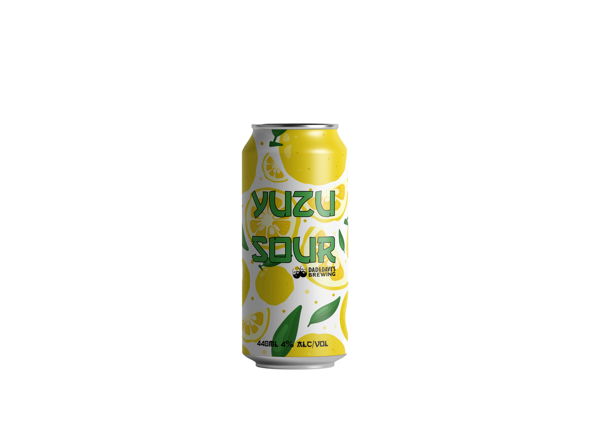 Dad and Dave's Yuzu Sour 440ml 4pk