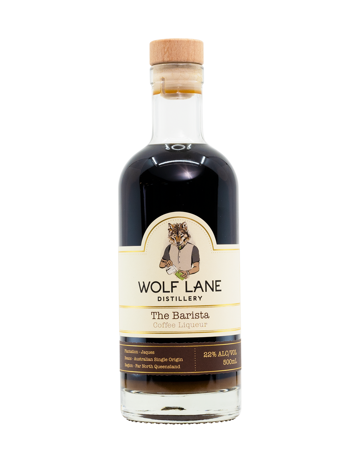 Wolf Lane "The Barista" Coffee Liqueur 500ml