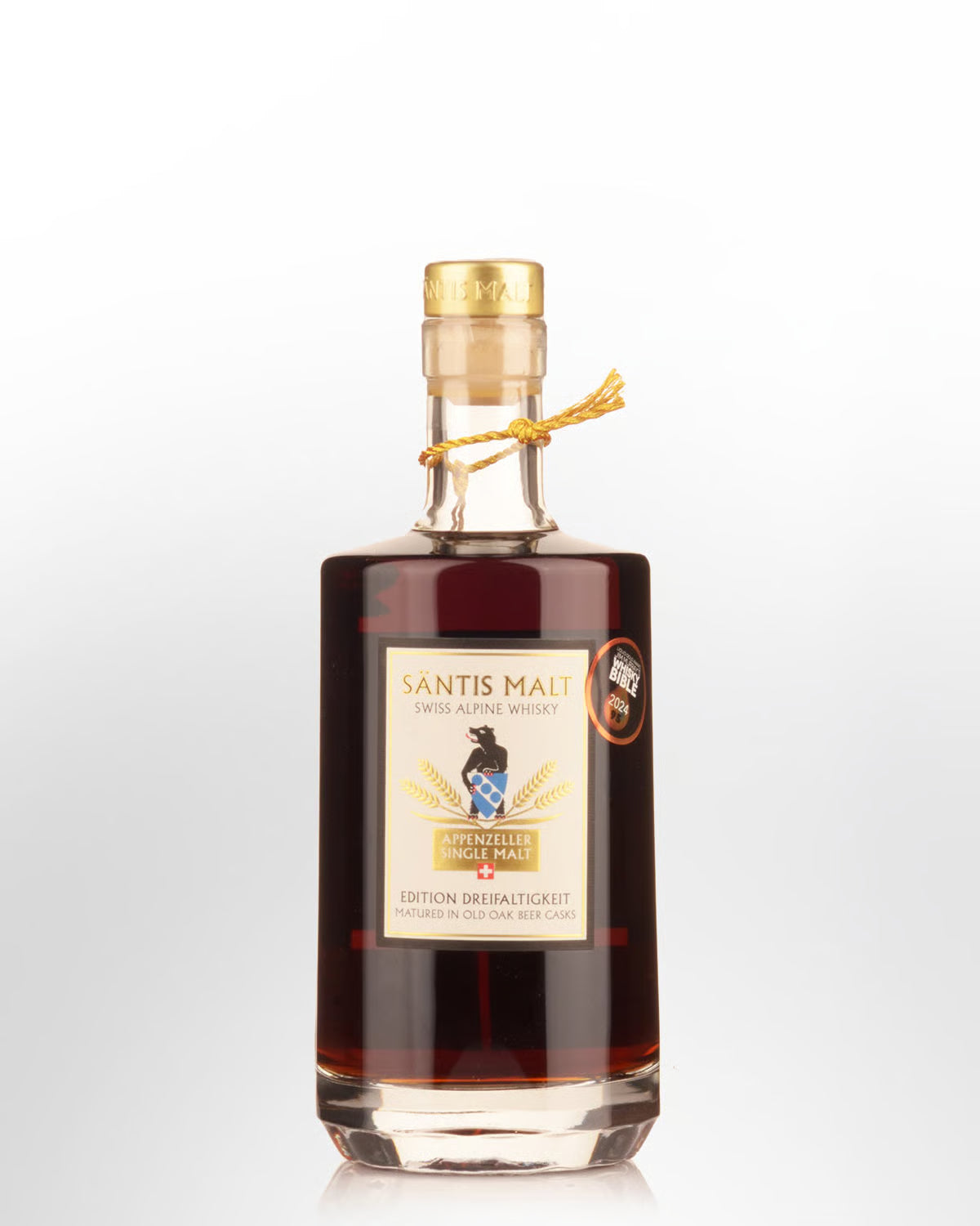 Santis Malt Whisky Dreifaltigkeit Peated Malt 52% 500ml