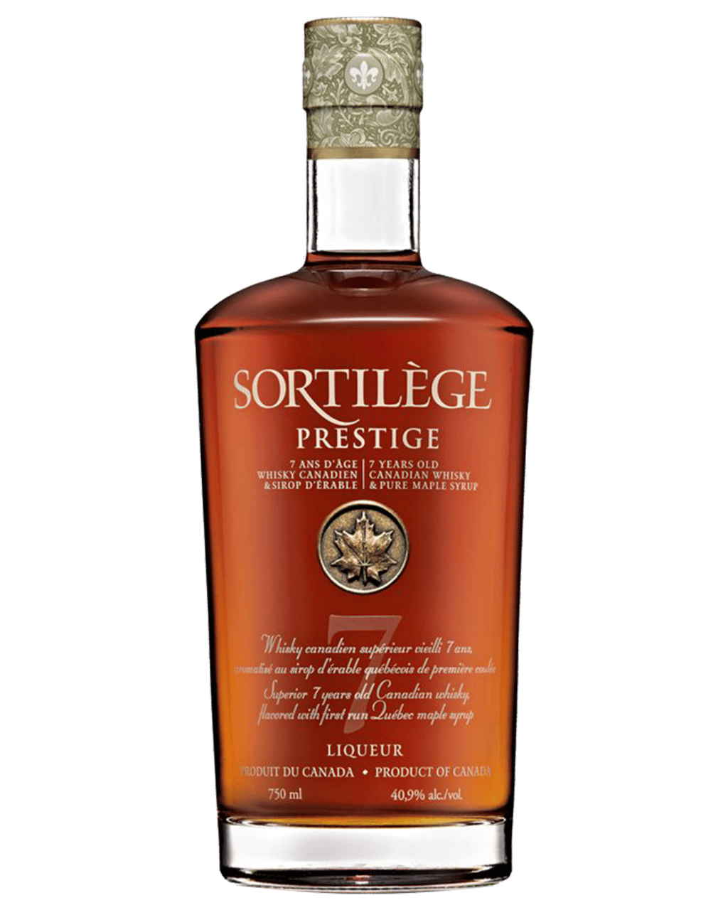 Sortilege Prestige 7 years old Canadian Maple Whisky