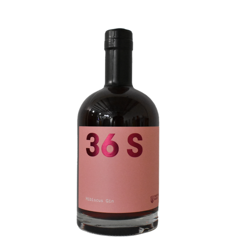 36 Short Hibiscus Gin (500ml)