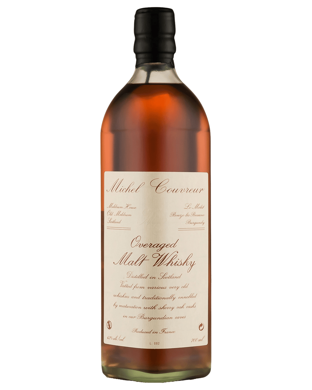 Couvreur Whisky Overaged 43% 700ml