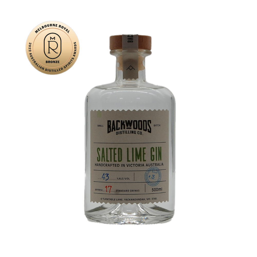 Backwood Salted Lime gin 500ml 43%