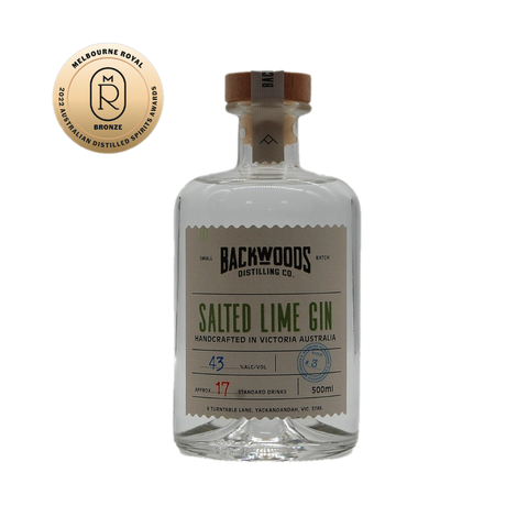 Backwood Salted Lime gin 500ml 43%