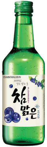 Charm Malgeun Soju Blueberry 13.5% Case 20