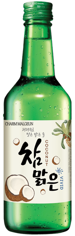 Charm Malgeun Soju Coconut 13.5% Case 20