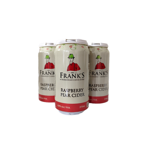 Franks Raspberry and Pear Cans Case 16