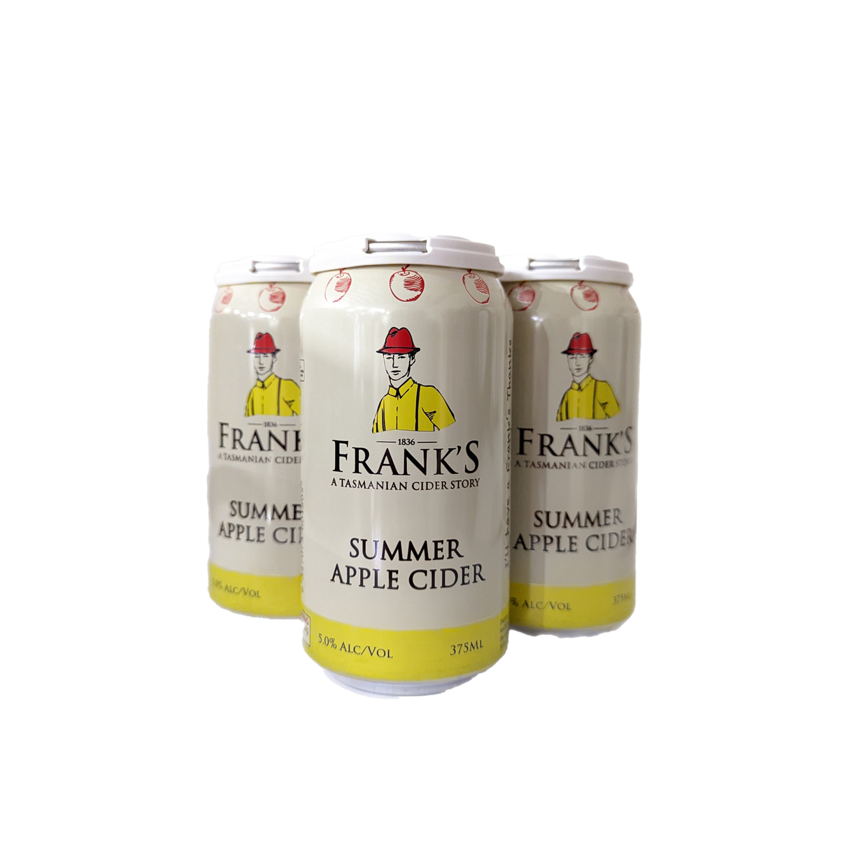 Franks Summer Apple cans 4 Pack