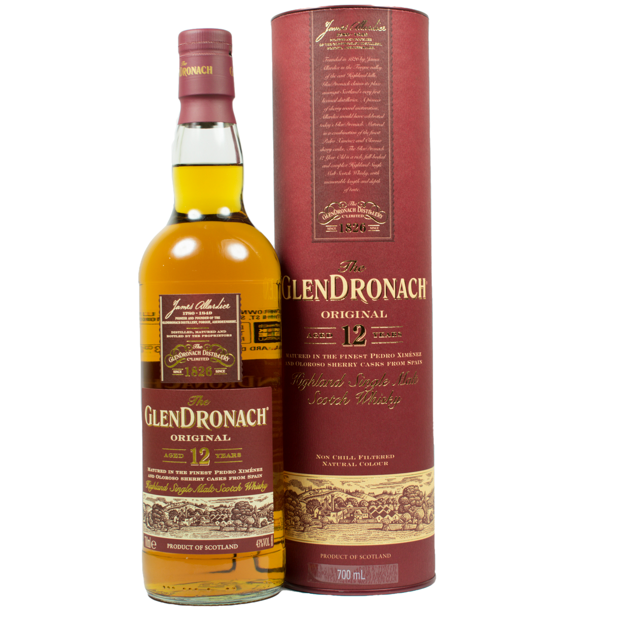 Glendronach 12 yo 700ml