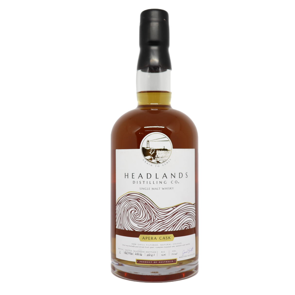 Headlands Single Malt Whisky Apera Cask 700ml