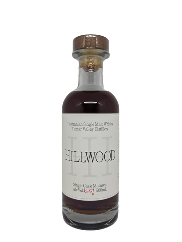 Hillwood Peated Sherry Cask Strength Whisky 500ml