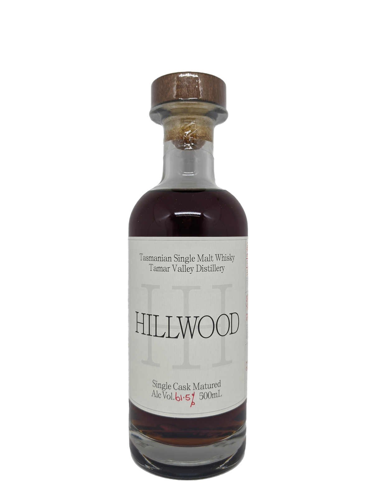 Hillwood Ex Bourbon Cask  Strength 500ml