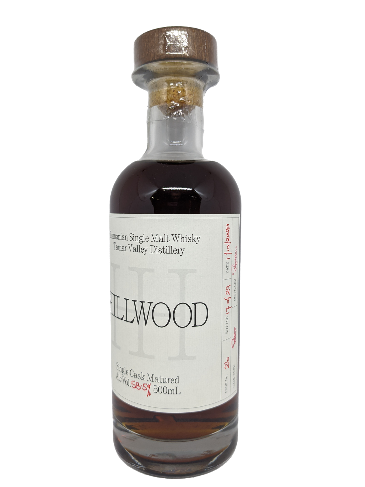 Hillwood Port Cask Strength 500ml