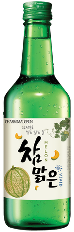 Charm Malgeun Soju Melon 13.5% Case 20