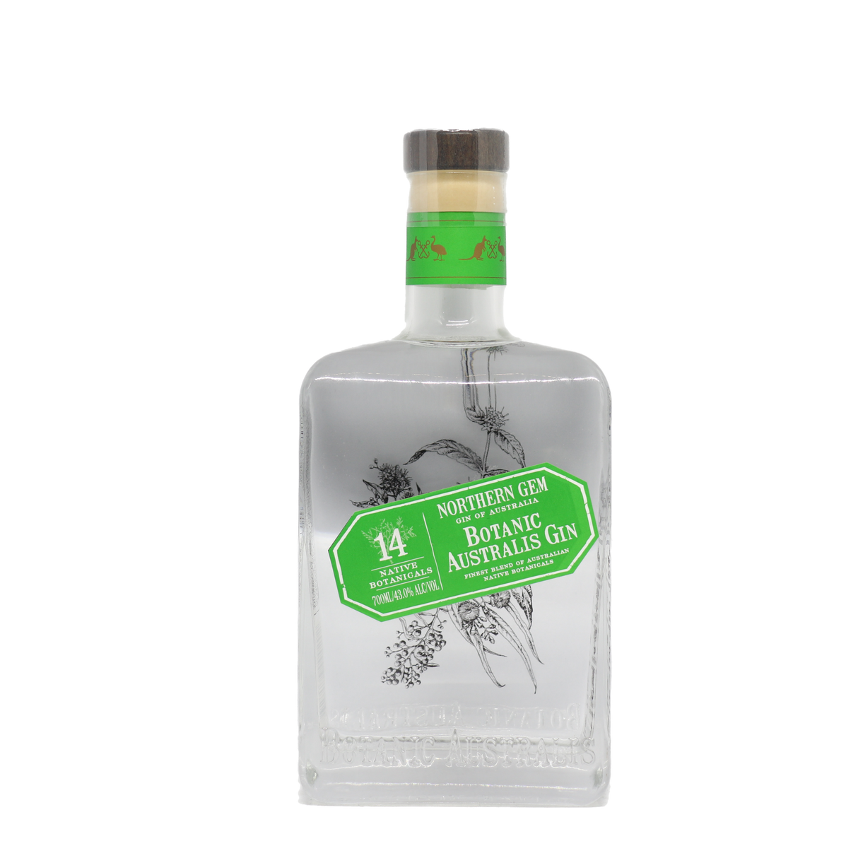 Mt Uncle Botanic Australis Gin Northern Gem 700ml