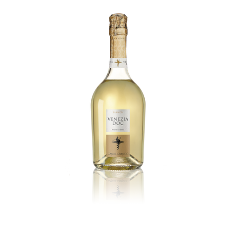 Canal Grando Bianco Spumante Venezia Doc Extra Dry Sparkling White Wine