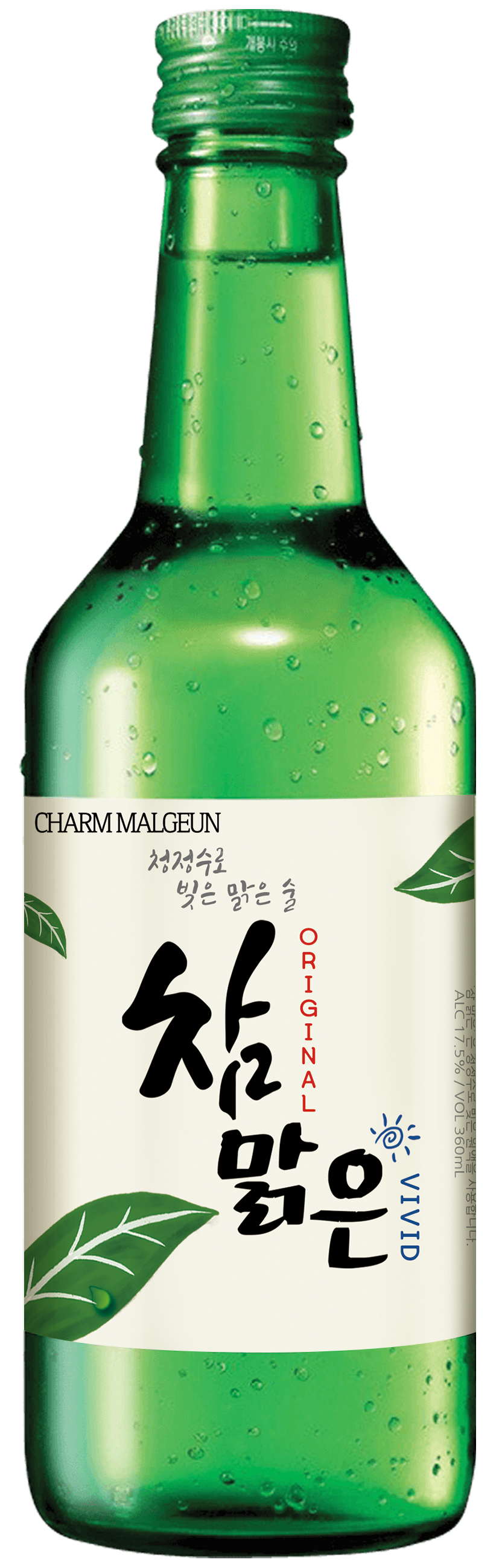 Charm Malgeun Soju Original 17.5% 360ml