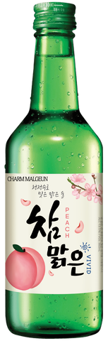 Charm Malgeun Soju Peach 13.5% 360ml