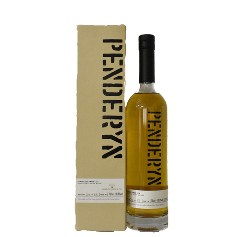 Penderyn Ex Moscatel Cask Single Malt Welsh Whisky 700ml 60.9%%