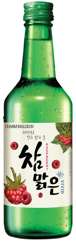 Charm Malgeun Soju Raspberry 13.5% Case 20
