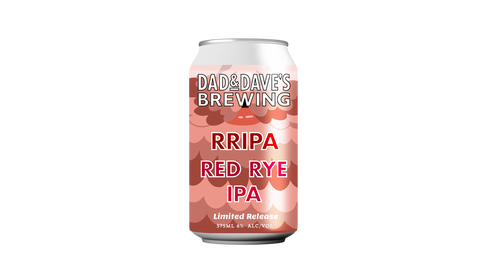 Dad and Daves Ripper Red Rye IPA Case 24