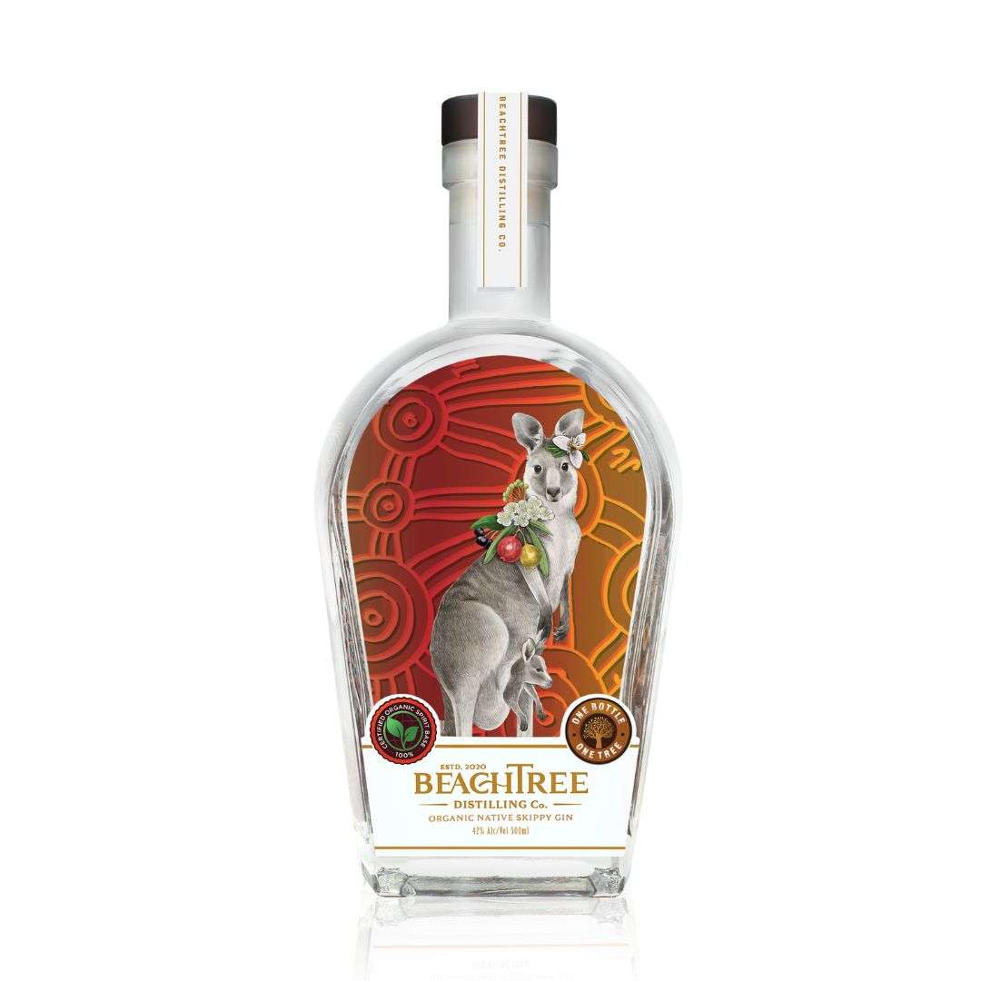 Beachtree Organic Native Skippy Gin 42% 500ml