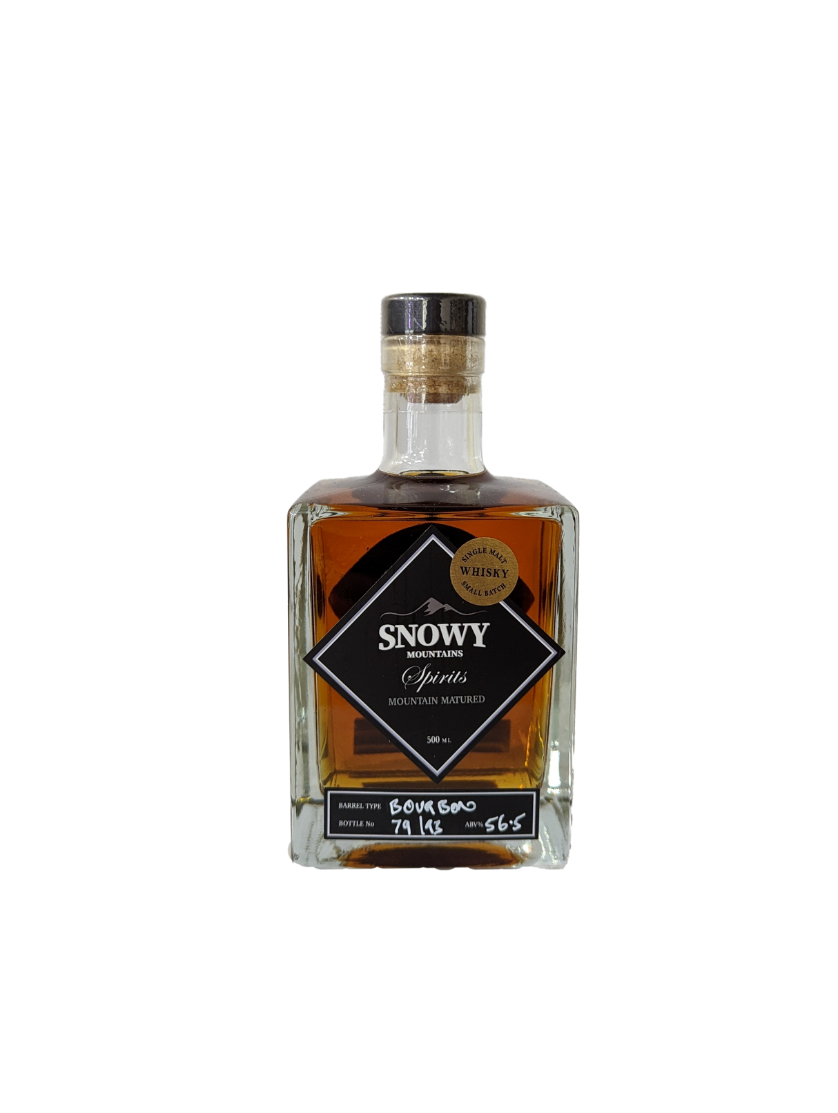 Snowy Mountain Whisky Bourbon 56.5% 500ml