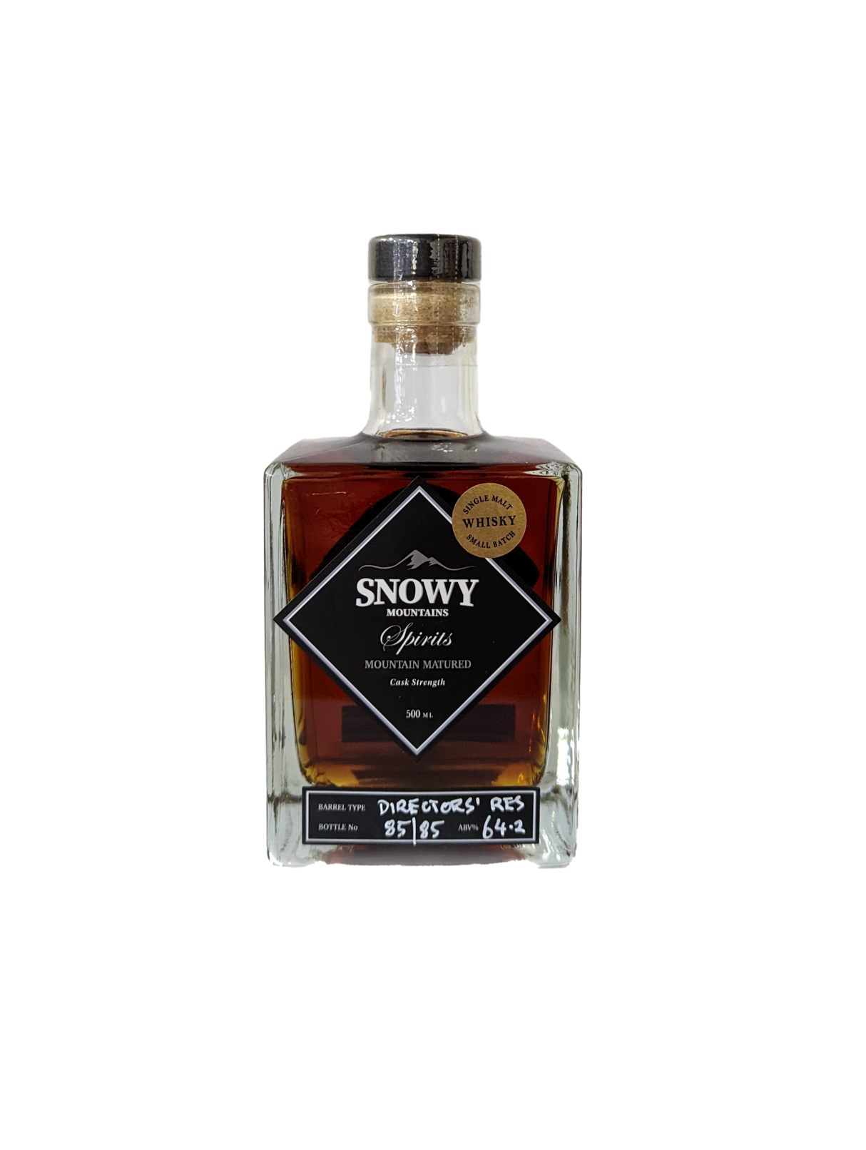 Snowy Mountain Whisky Directors Reserve Apera Cask 64.2% 500ml